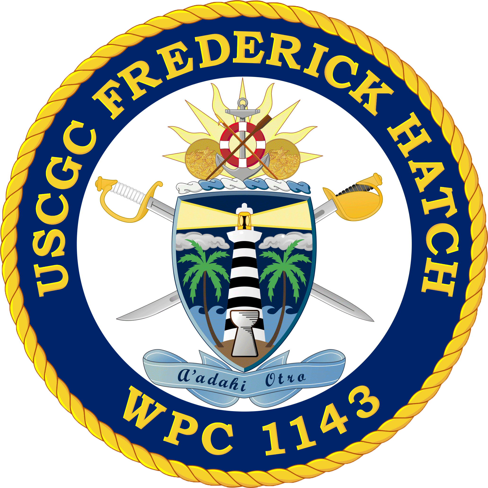 USCGC FREDERICK HATCH Logo/Crest/Seal USCGC FREDERICK HATCH Logo/Crest/Seal